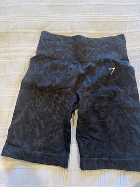 Gymshark Seamless Leggings - Animal Print & Black